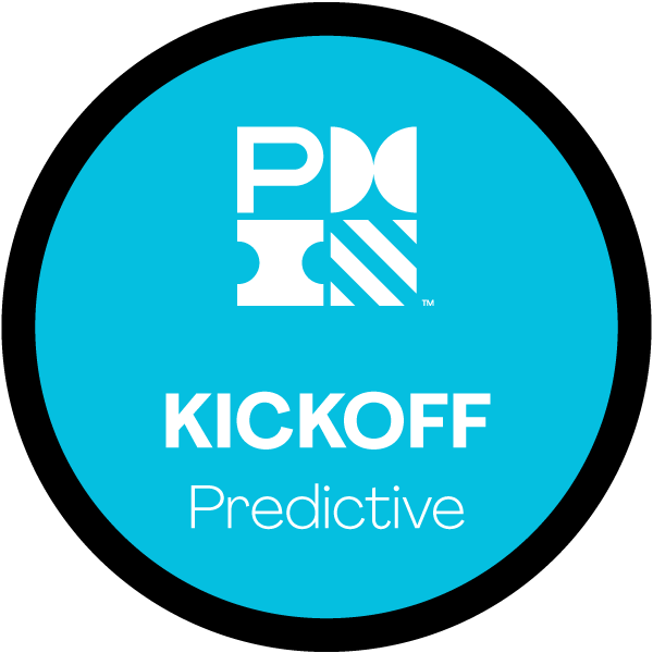 PMI Kickoff Predictive Badge